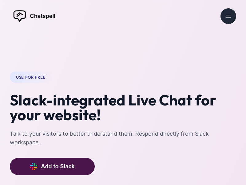 Chatspell product screenshot