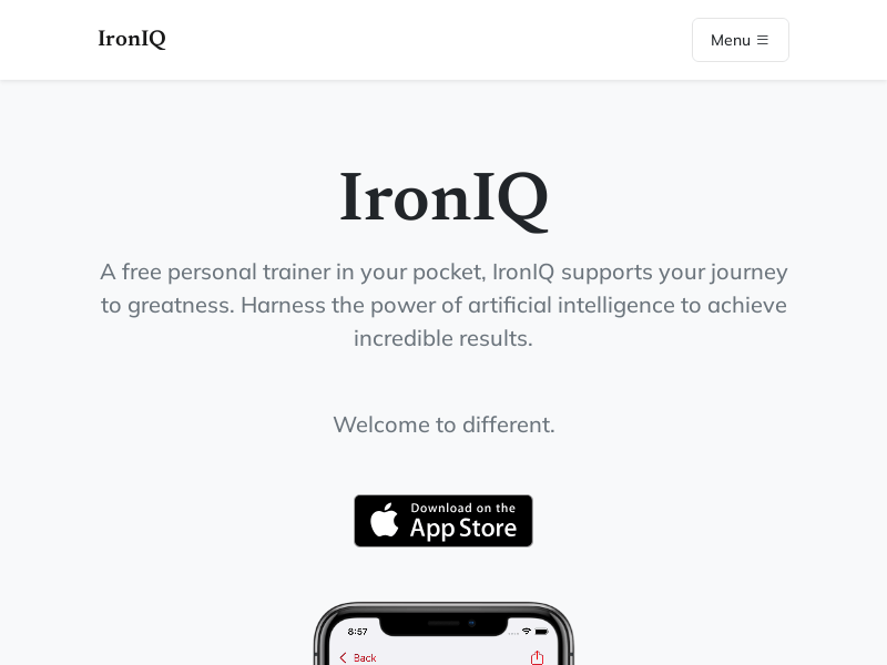 IronIQ product screenshot