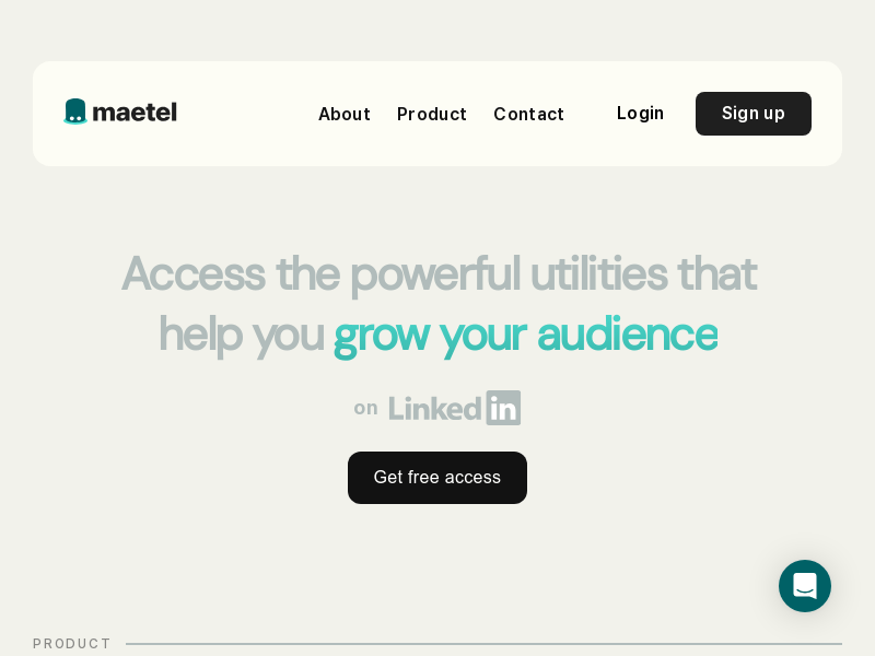 InspireMe product screenshot