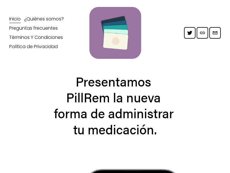 PillRem product screenshot