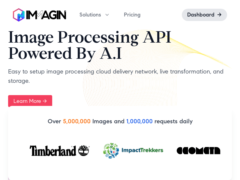 Immagin product screenshot