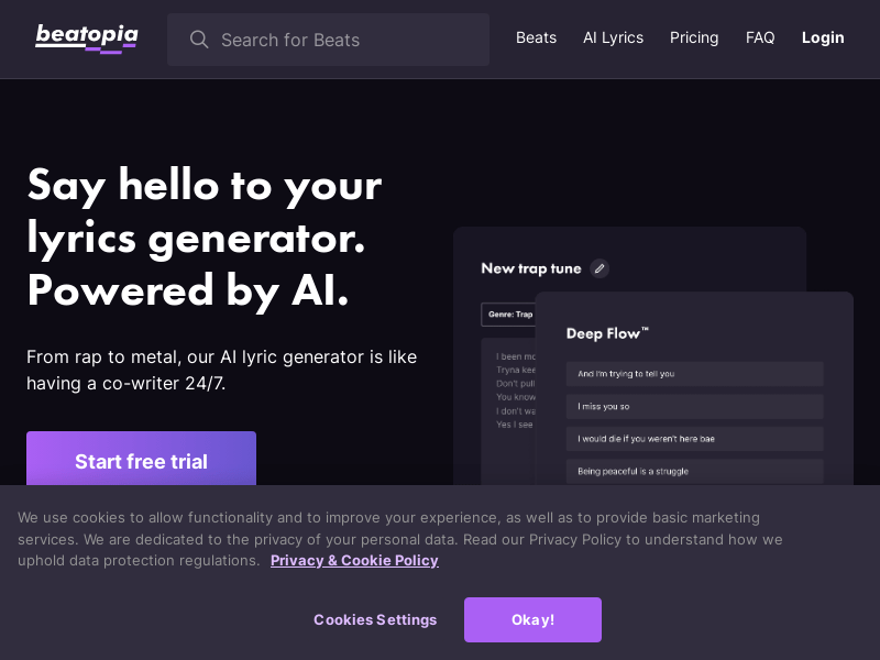 Beatopia product screenshot