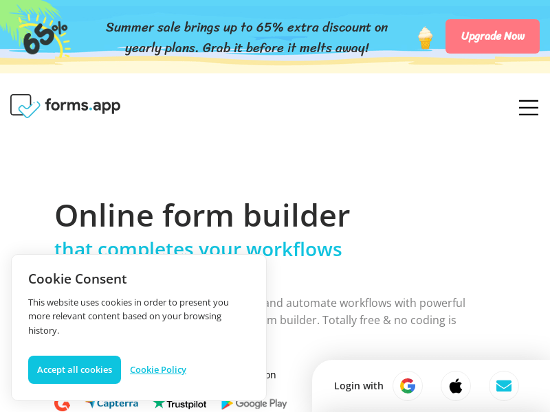 Forms.app product screenshot