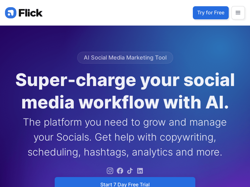 Flick product screenshot